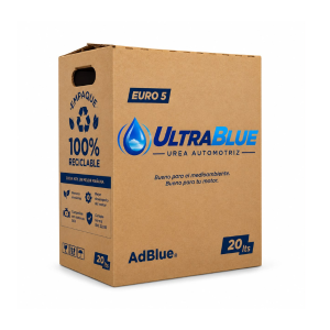Caja 20 litros urea automotriz Ultrablue